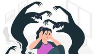 Ilustrasi paranoid. (Image by storyset on Freepik)