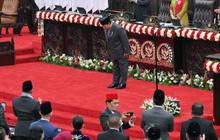Momen Prabowo Tundukan Kepala ke Anggota DPR RI Sebelum Sampaikan Pidato Kenegaraan