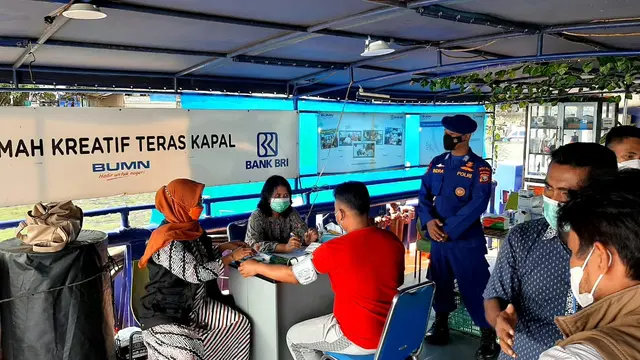 BRI Kerahkan Teras Kapal untuk Vaksinasi di Empat Wilayah Kepulauan di Indonesia
