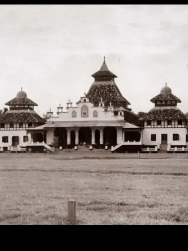 Masjid Agung Garut setelah dilakukan renovasi pertama pada 1940 silam