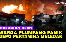 VIDEO: Depo Pertamina Plumpang Meledak, Diduga Akibat Tersambar Petir