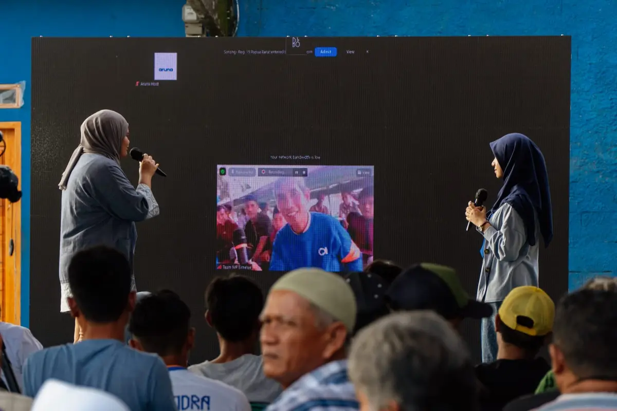 MURI menyatakan bahwa Aruna berhasil memecahkan rekor untuk kategori "Edukasi Penangkapan Ikan Ramah Lingkungan secara Hybrid kepada Nelayan Terbanyak".  (Liputan6.com/ ist)
