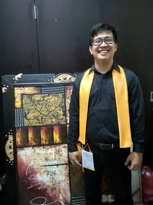 Yosua Parlindungan Sianturi, Ketua Panitia Acara (foto: Lea Citra Santi Baneza)