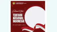 25 Link Twibbon HUT ke-79 TNI Buat Kamu yang Tak Bisa Ikut Hadir Rayakan Langsung di Monas