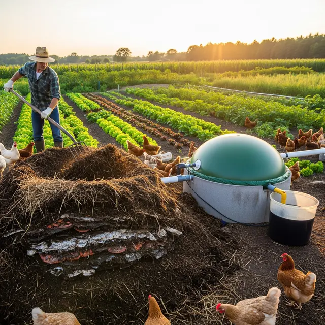 Cara Membuat Kebun Ayam Zero Waste