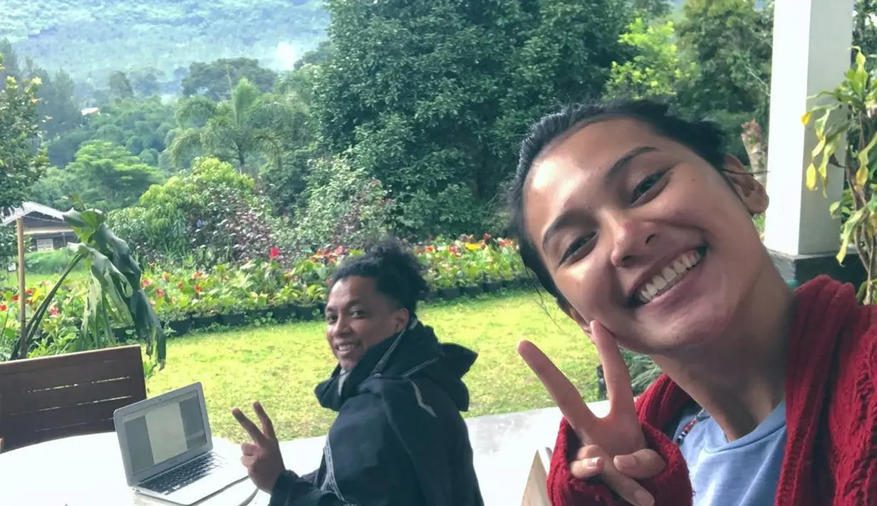 Arie Kriting dan Indah Permatasari (Instagram/arie_kriting)