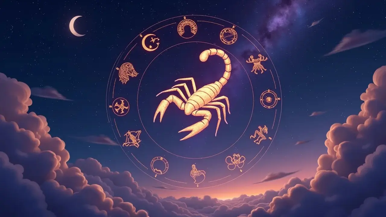 logo zodiak scorpio