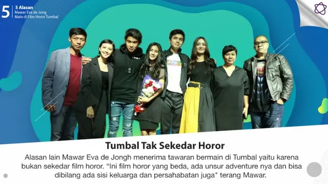 [Bintang] 5 Alasan Mawar Eva de Jongh Main di Film Horor Tumbal