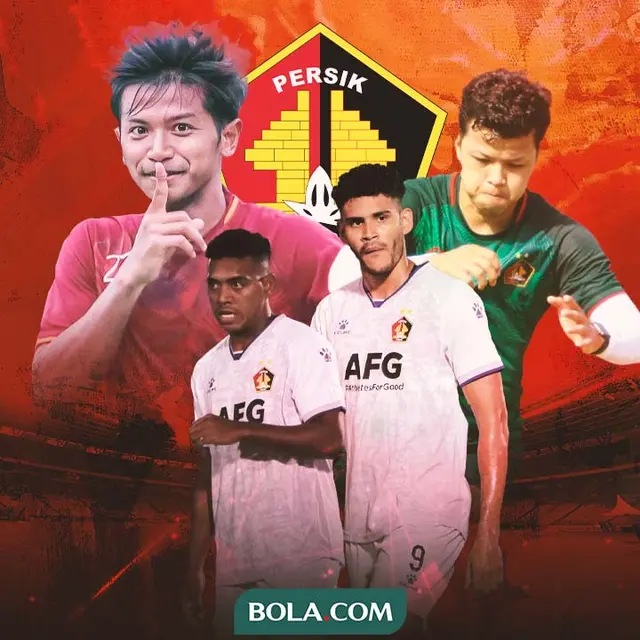 Persik Kediri - Kelly Sroyer, Bayu Otto, Riyatno Abiyoso, dan Jefinho