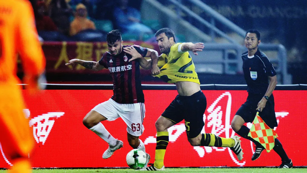 International Champions Cup 2017, AC Milan, Borussia Dortmund