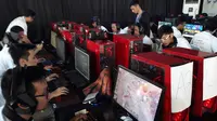 Turnamen Dota 2. Liputan6.com/Pramita Tristiawati