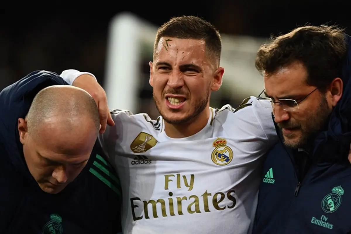 Winger Real Madrid, Eden Hazard.