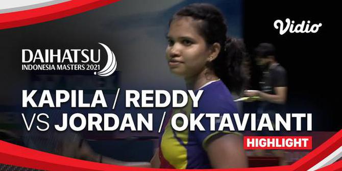 VIDEO: Highlights Indonesia Masters 2021, Praveen Jordan / Melati Daeva Tumbang dari Wakil India