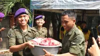 Menwa Jayakarta Salurkan Kurban Sapi 1 Ton dari Kepala Sekpri Presiden