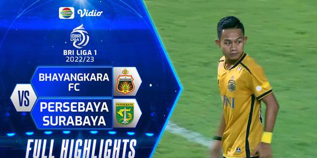 VIDEO: Bhayangkara FC Bungkam Persebaya Surabaya di Pekan Ketiga BRI Liga 1 2022/2023