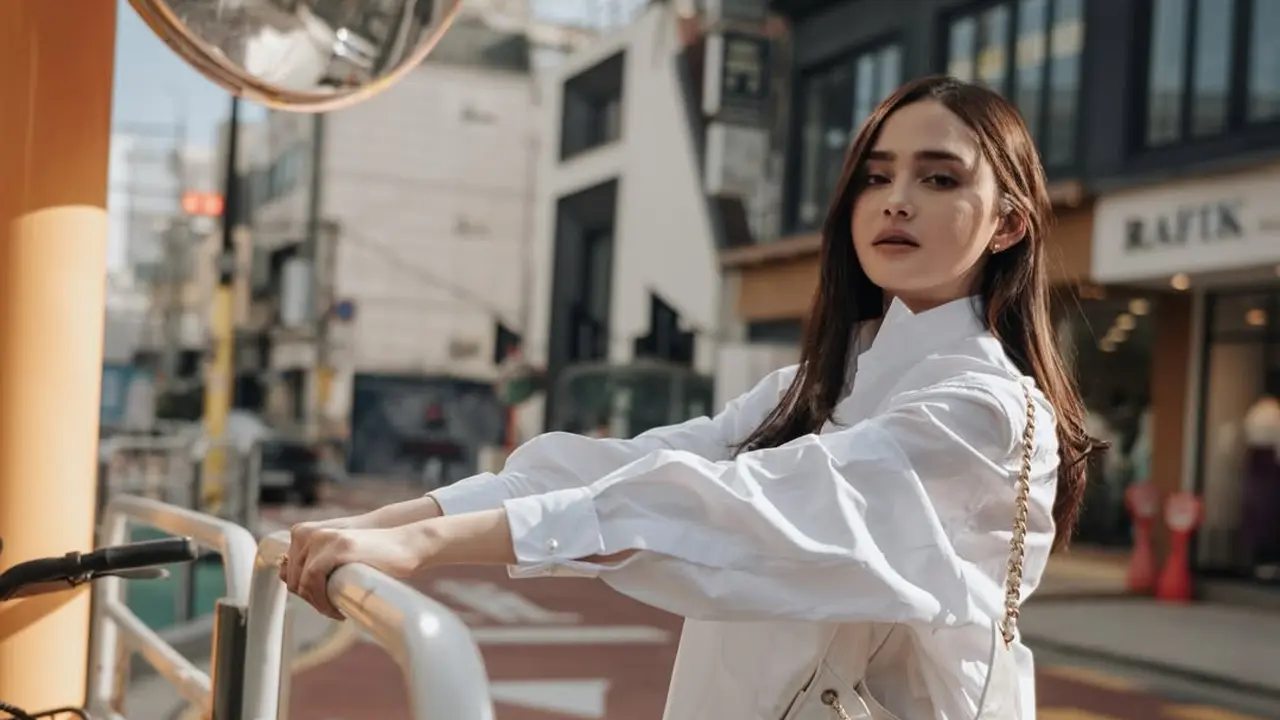 Gaya Syifa Hadju di Seoul Sebelum ke Chanel Show yang Dihadiri Jennie BLACKPINK, Padukan Kemeja Putih Rp82 Juta dengan Tas Hadiah dari El Ru