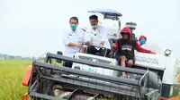 Menteri Pertanian (Mentan) yang juga sebagai Menteri Kelautan dan Perikanan Ad Interim, Syahrul Yasin Limpo melakukan kunjungan kerja ke Kabupaten Pemalang, Jawa Tengah, Senin, 7 Desember 2020.
