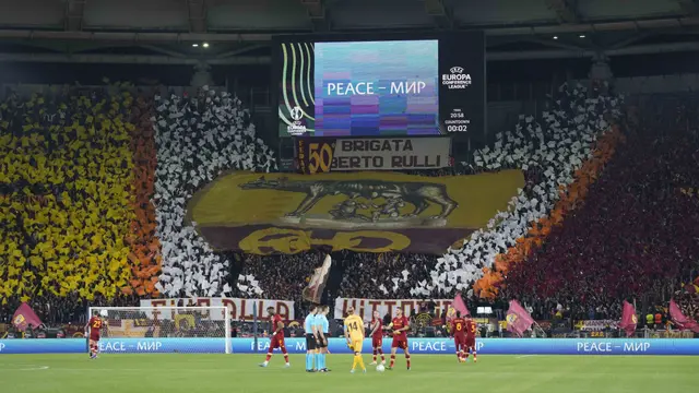 Foto: Pasukan Jose Mourinho Tanpa Ampun Hajar Bodo/Glimt, AS Roma Melaju ke Semifinal UEFA Conference League