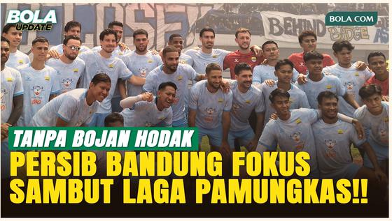 Tanpa Bojan Hodak, Persib Bandung Panaskan Mesin Jelang Laga Pamungkas Vs Persijap