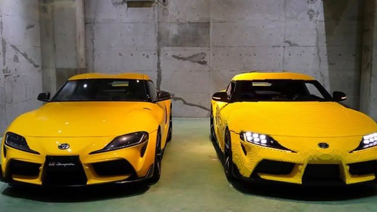 Toyota GR Supra versi Lego (Toyota)