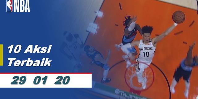 VIDEO: 10 Aksi Terbaik NBA 29 Januari 2020