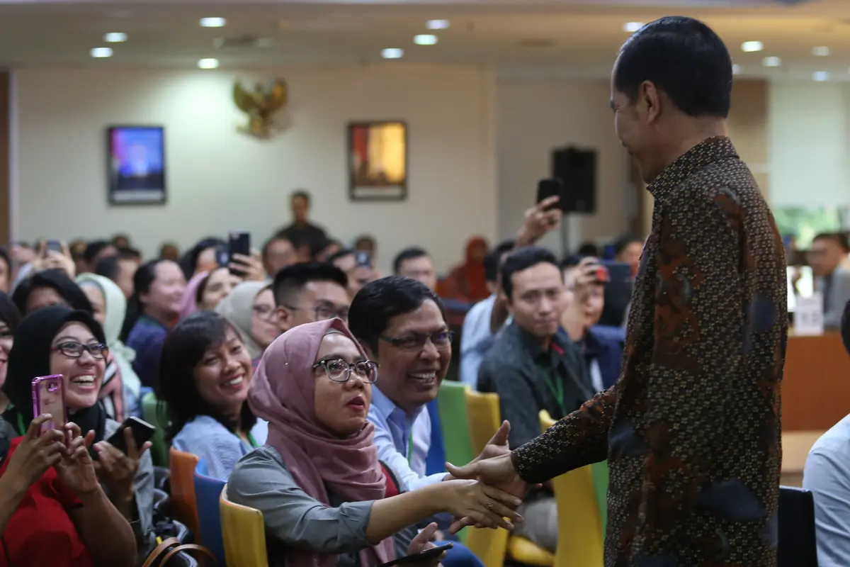 Presiden Jokowi Tinjau Pelayanan OSS di BKPM