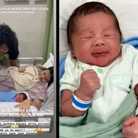 Komika Marshel Widianto membuat kabar mengejutkan. Melalui akun instagramnya, komika  itu mengaku tengah berhagia karena telah dikaruniai anak laki-laki pernikahannya dengan Cesen JKT 48. Berikut beberapa potret bahagia Marshel. [Instagram/marshel_widianto]