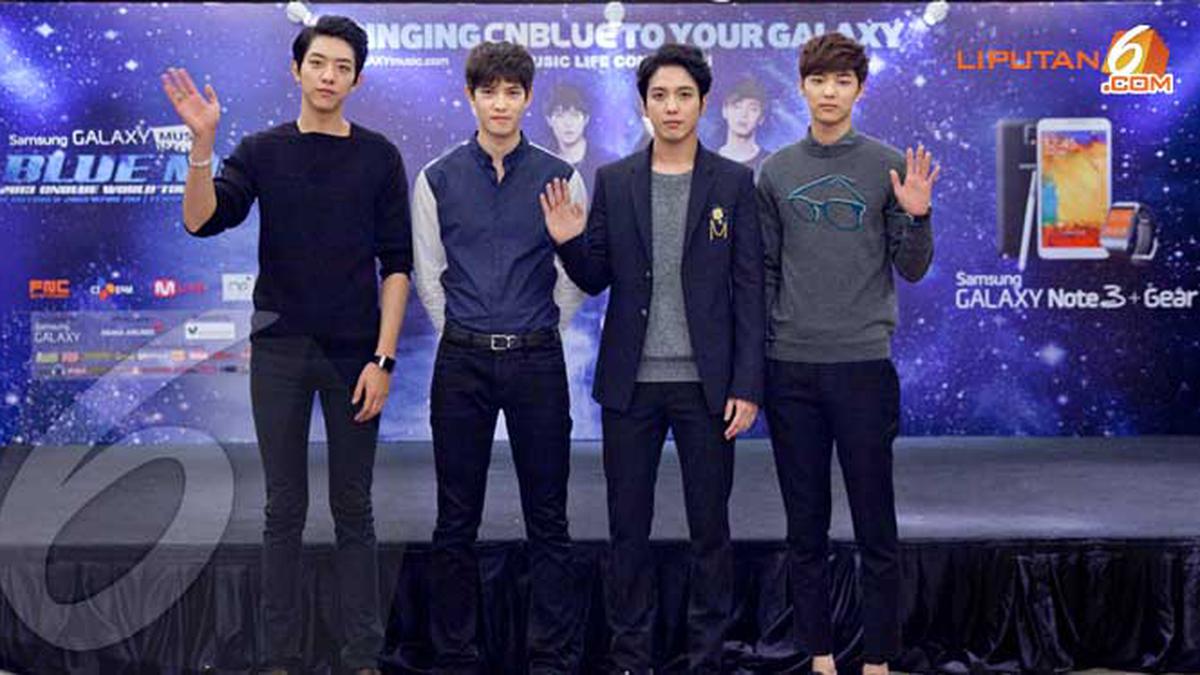 CNBLUE Beri Pelayanan Terbaiknya Saat Blue Moon di Jakarta - ShowBiz