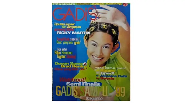 10 Gaya Seleb saat Jadi Cover Majalah Gadis, Bikin Nostalgia