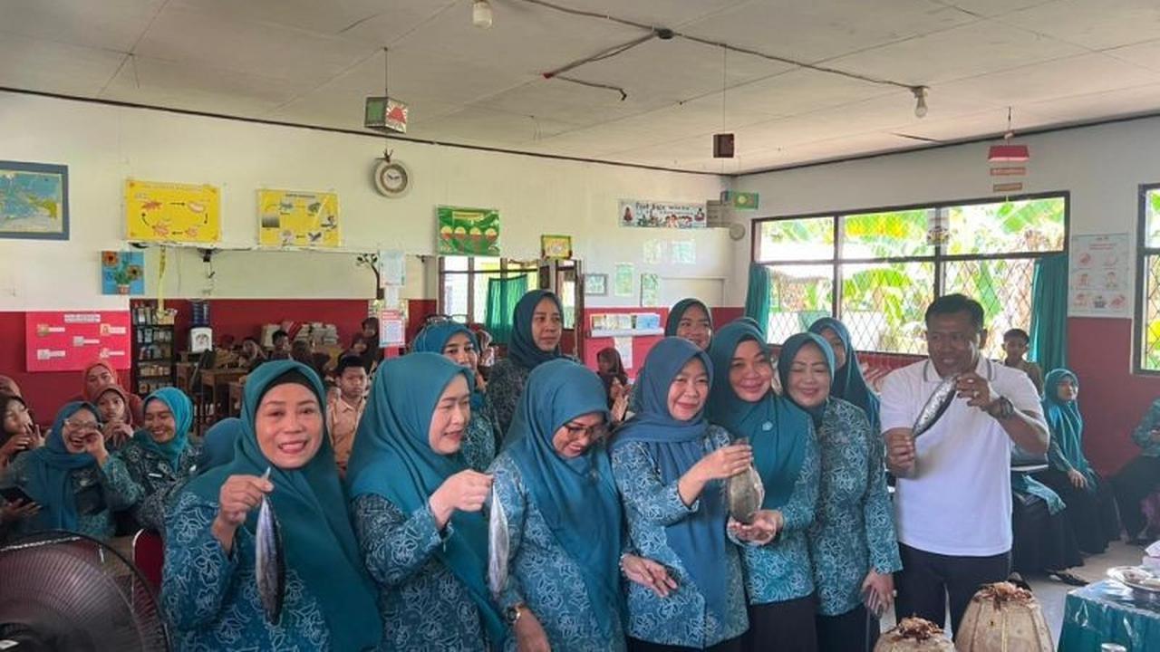 Tingkatkan Gizi Anak, PKK dan DKP Sulsel Gencarkan Gemarikan di Gowa