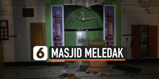 VIDEO: Masjid Meledak Saat Salat Isya Berjamaah, 24 Tewas