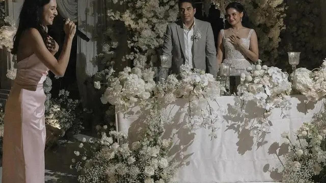 7 Potret Mikha Tambayong Jadi Bridesmaid di Pernikahan Yunita Siregar, Menawan