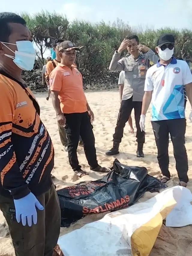 Penemuan mayat di Pantai Krakal Gunungkidul