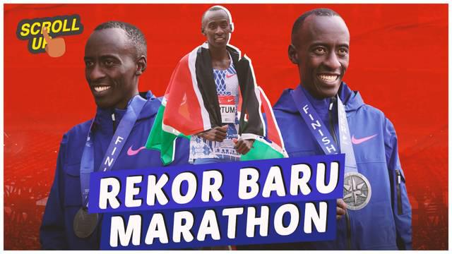 Berita video, scroll up kali ini membahas pelari asal Kenya, Kelvin Kiptum yang berhasil torehkan rekor baru marathon.