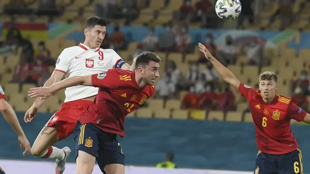 Piala Eropa 2020: Spanyol vs Polandia
