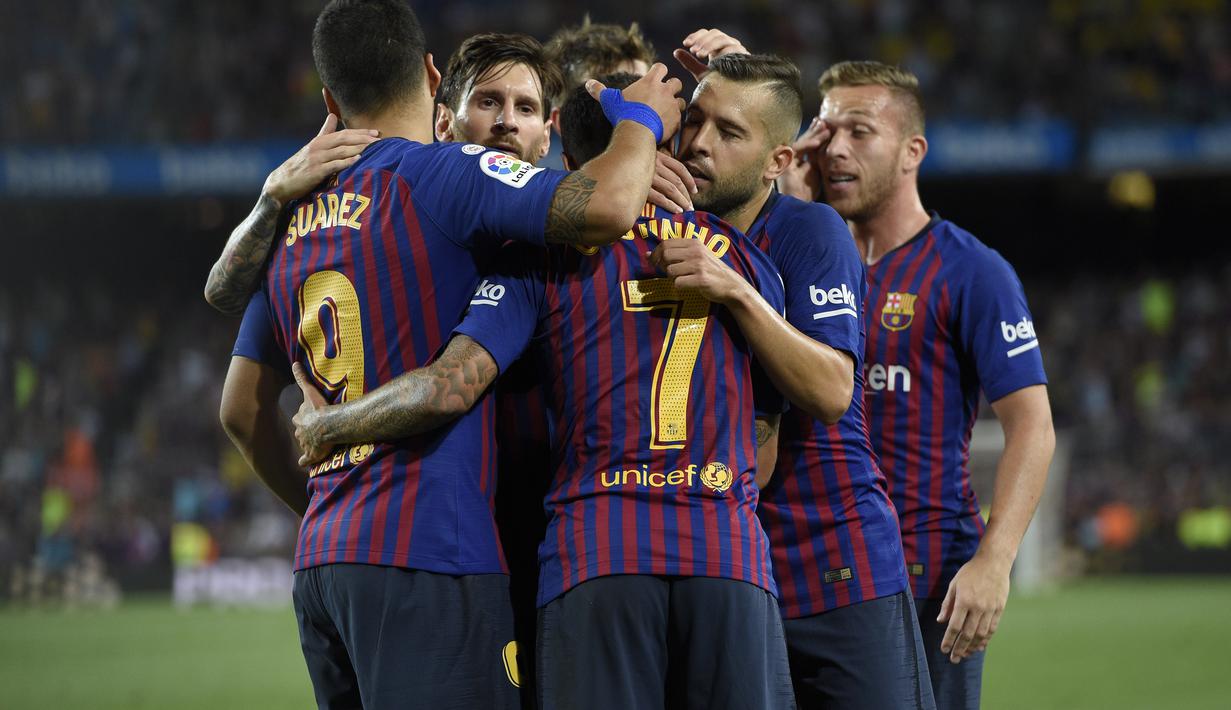 Namun perlu dilihat kembali apakah Rabiot bisa segera merapat ke Barcelona. Terlebih persaingan di lini tengah EL Barca yang sudah begitu ketat. (AFP/Lluis Gene)