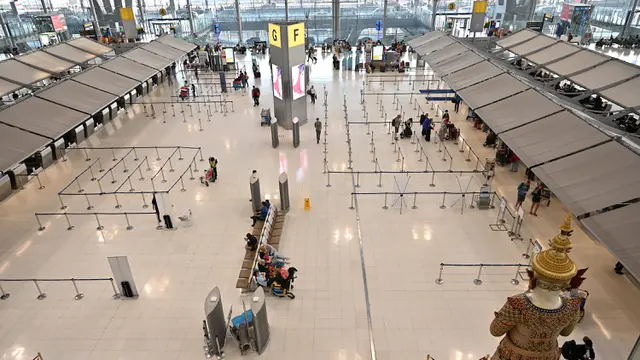 Bandara Suvarnabhumi di Bangkok