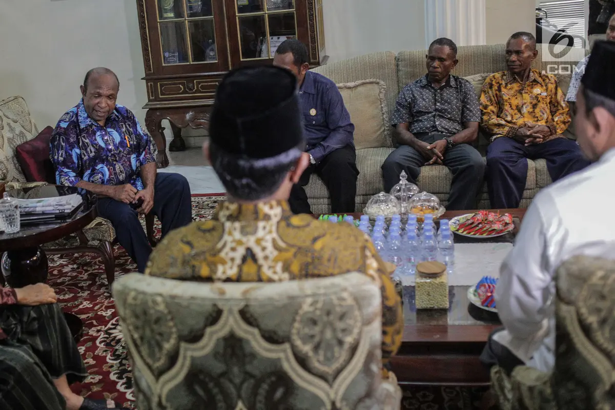 Ma'ruf Amin Bertemu Para Pendeta dari Papua