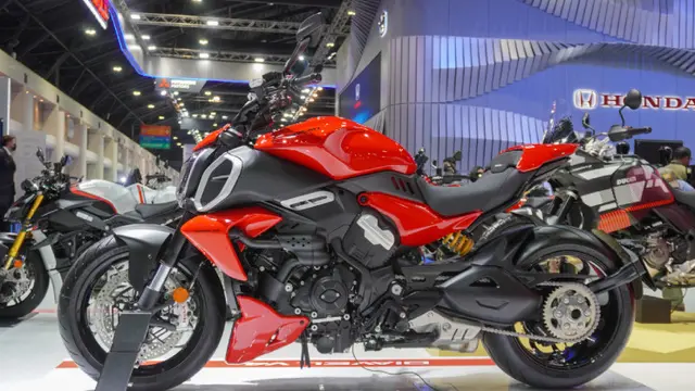 Ducati Diavel V4 melantai di Bangkok Motor Show 2023 (Motosaigon)