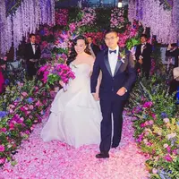 Ilustrasi Pernikahan Crazy Rich (Sumber: Elwynn&Cass)