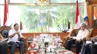 Mendagri dan Ketua KPK Diskusi Pendidikan Antikorupsi serta Transparansi dalam Layanan Publik