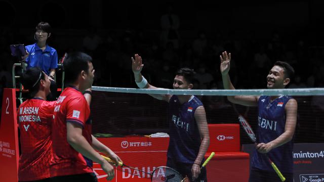 Fajar Alfian/Muhammad Rian Ardianto - Japan Open 2023 - Bulu Tangkis
