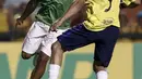 Musim 2016 Gabriel Jesus sukses Palmeiras menjuarai Liga Brasil untuk kali pertama dalam 22 tahun terakhir. Bahkan calon bintang Manchester City itu berhasil meraih penghargaan pemain terbaik Serie A Brasil musim 2016. (AFP/Miguel Schincariol)