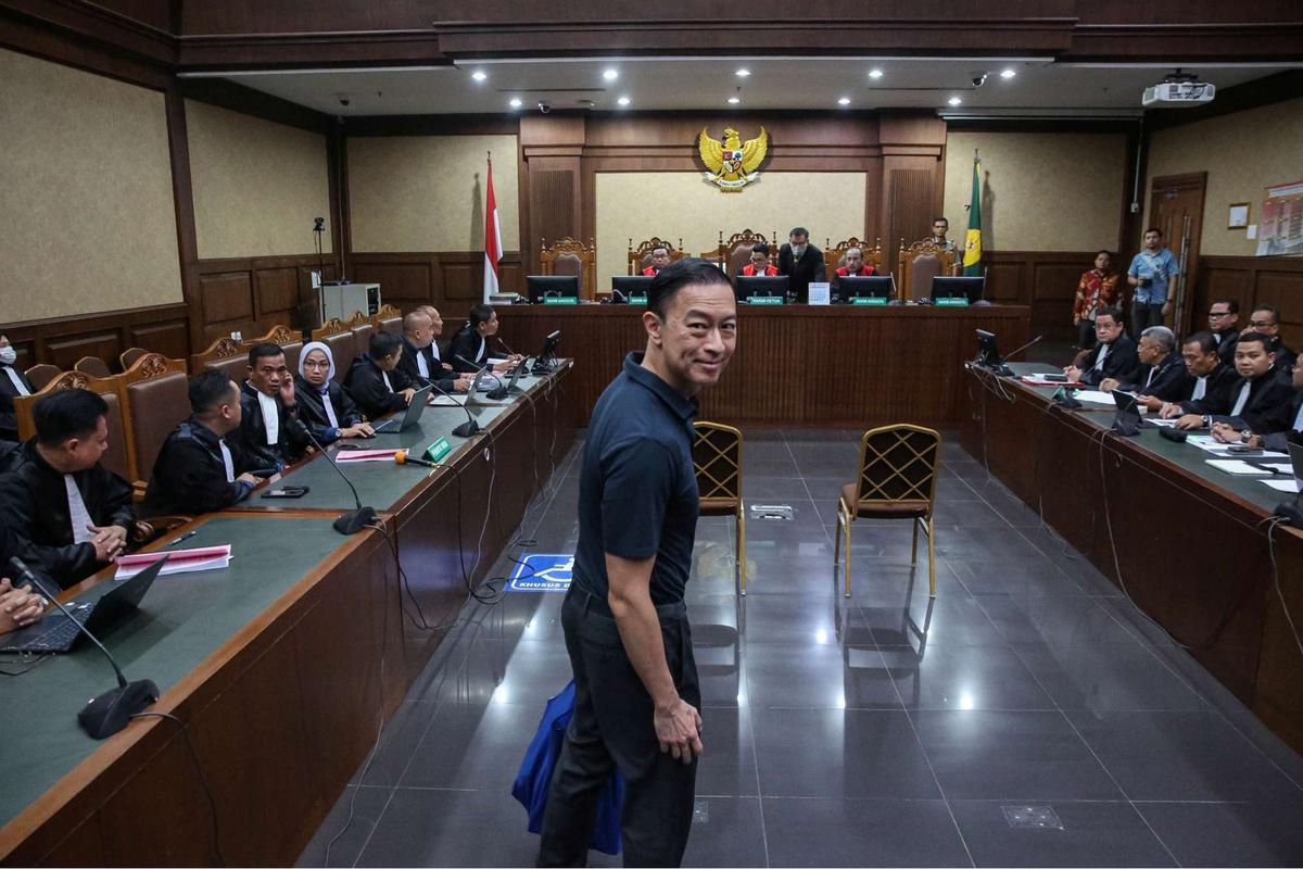 Sidang perdana Tom Lembong