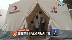 Hunian sementara akan dibangun sambil menunggu pembangunan master plan Kota Palu.