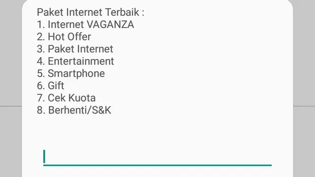 Cara Cek Kuota Internet Simpati