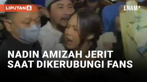 VIDEO: Viral, Nadin Amizah Berteriak Kencang saat Dikerumuni Fans