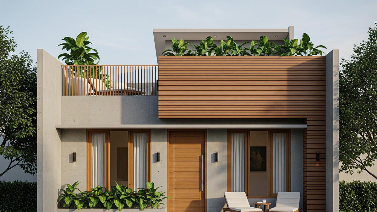 7 Denah Rumah 1 Lantai dengan Rooftop untuk Nongkrong Bareng Teman, Inspirasi Ruang Santai