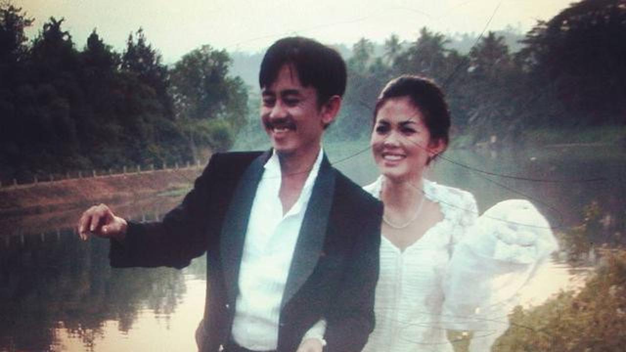 6 Potret Lawas Pernikahan Epy Kusnandar dan Karina Ranau, Harmonis Selama 17 Tahun