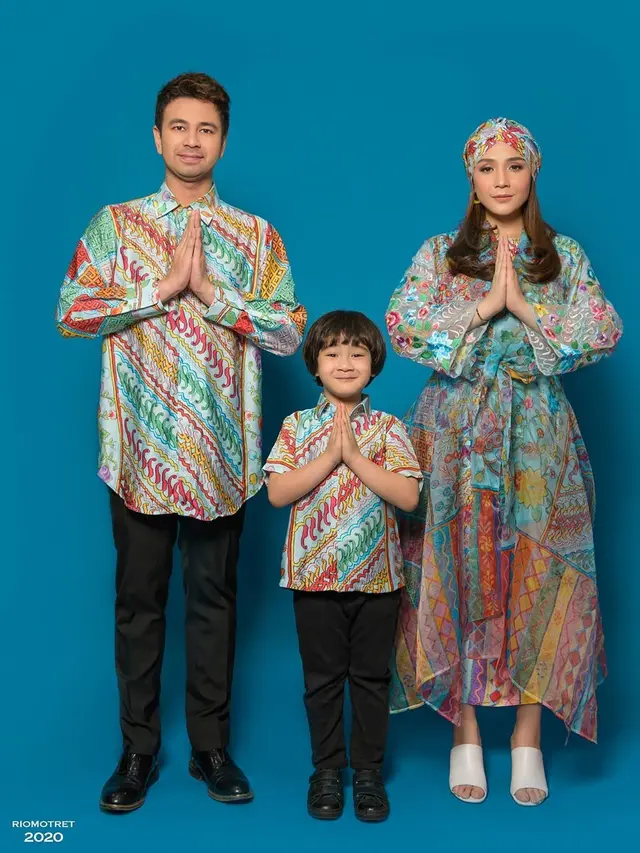 Raffi Ahmad, Rafatha, dan Nagita Slavina. (Foto: Rio Motret dari Instagram @raffinagita1717)